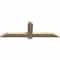 Ekena Millwork Eugene Rough Sawn Timber Gable Bracket, Douglas Fir, 48"W x 16"H x 2"D x 4"F, 8/12 Pitch GBW048X16X0204EUG00RDF - alternate 5